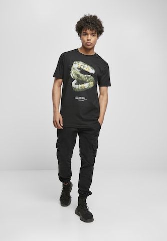 Mister Tee Shirt 'Money Mouth' in Schwarz