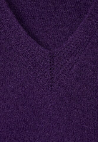 STREET ONE Pullover in Lila