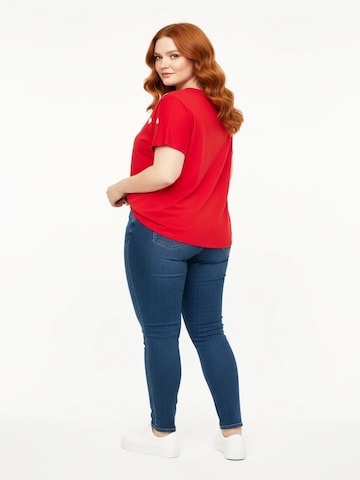 Shape Of You Shirt in Red