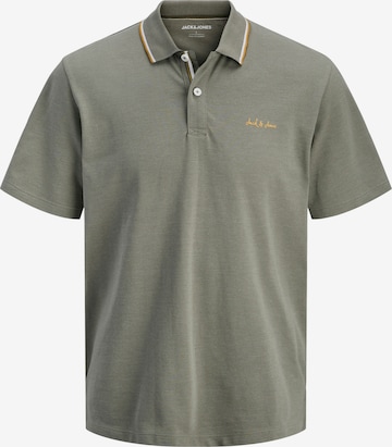 Jack & Jones Plus Särk 'JJBLAZE', värv hall: eest vaates