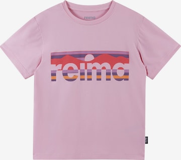 T-Shirt Reima en rose : devant