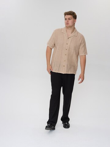 Dxnmxrk Shirt 'DXFouad' in Beige