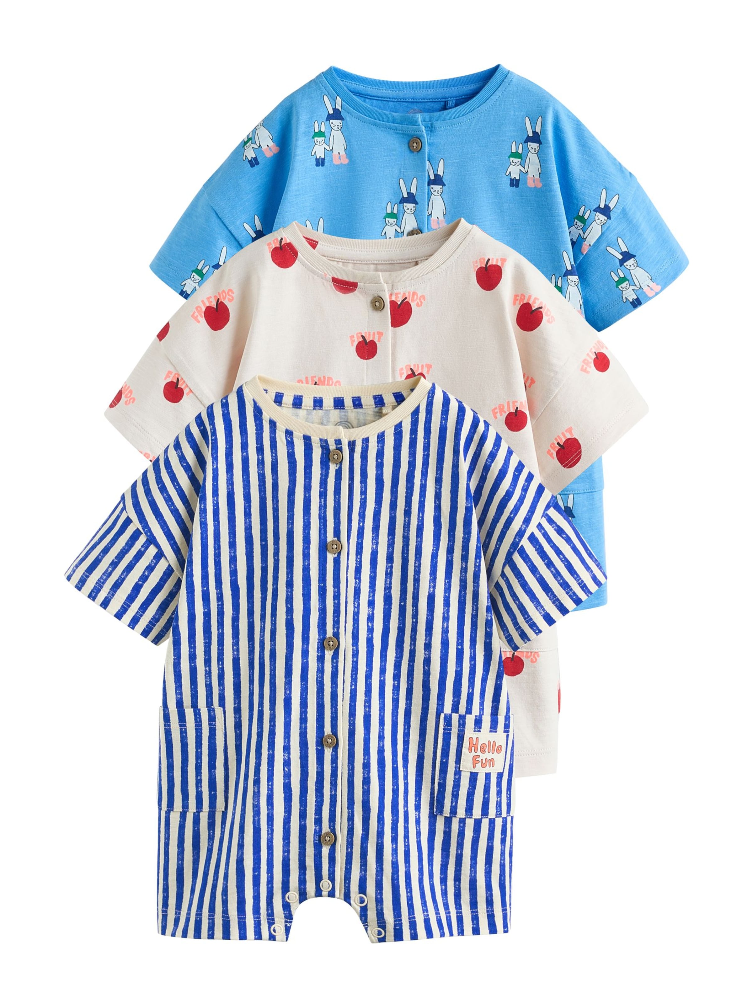 Next Romper/bodysuit in Beige: front