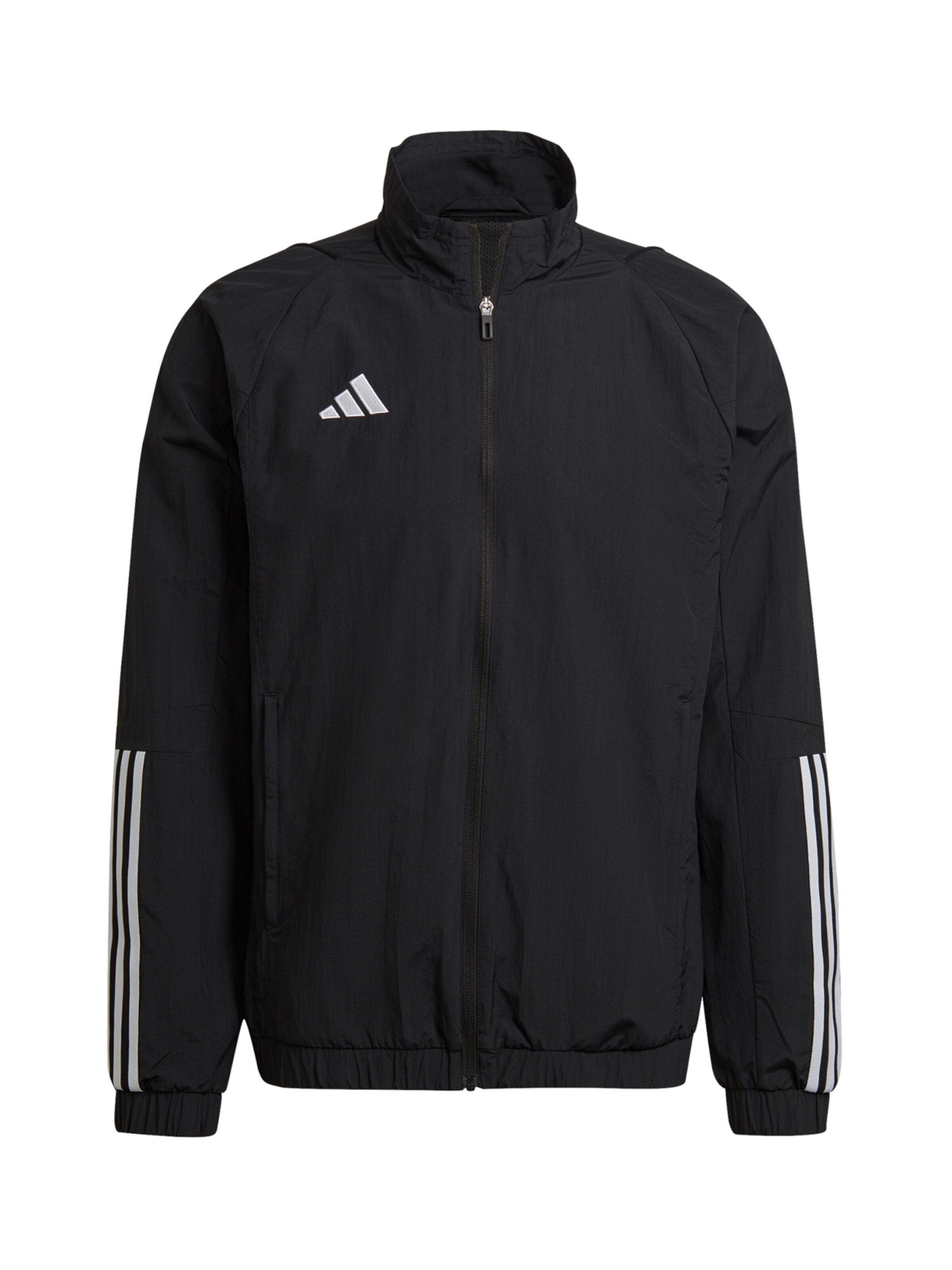 ADIDAS PERFORMANCE Sportjacke 'Tiro 23' in Schwarz: Vorderseite