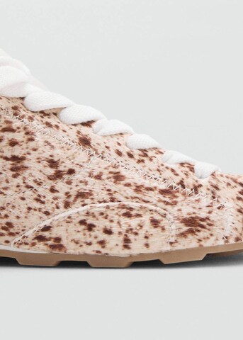 MANGO Sneakers in Beige