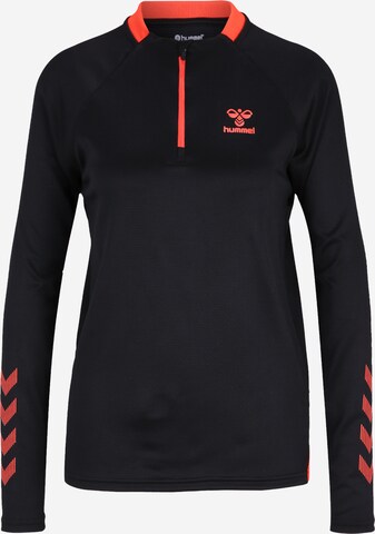 Hummel Athletic Sweatshirt in Black: front