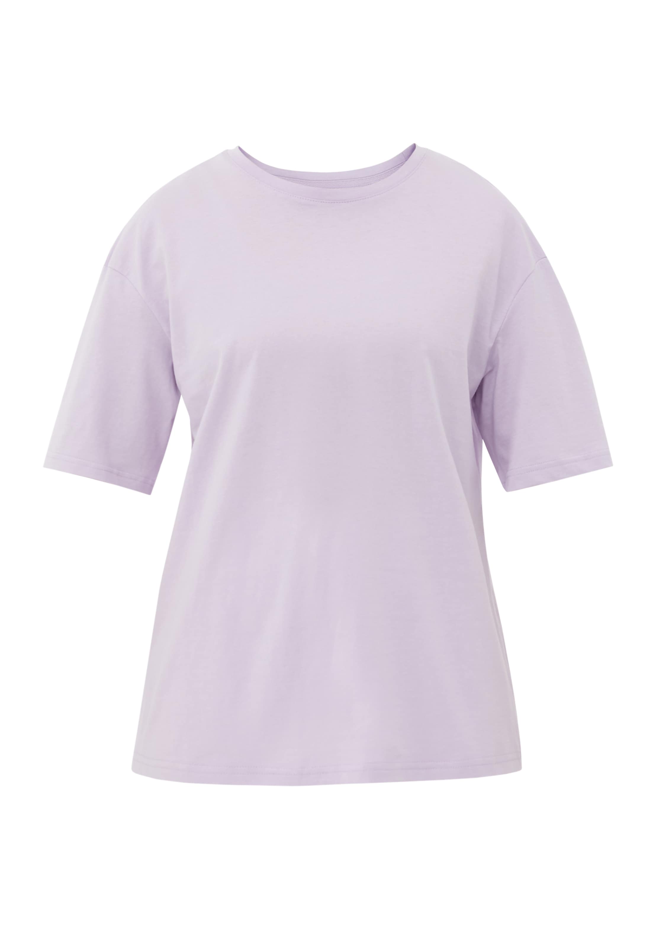 Finn Flare Shirt 'Basic' in Lila: Vorderseite