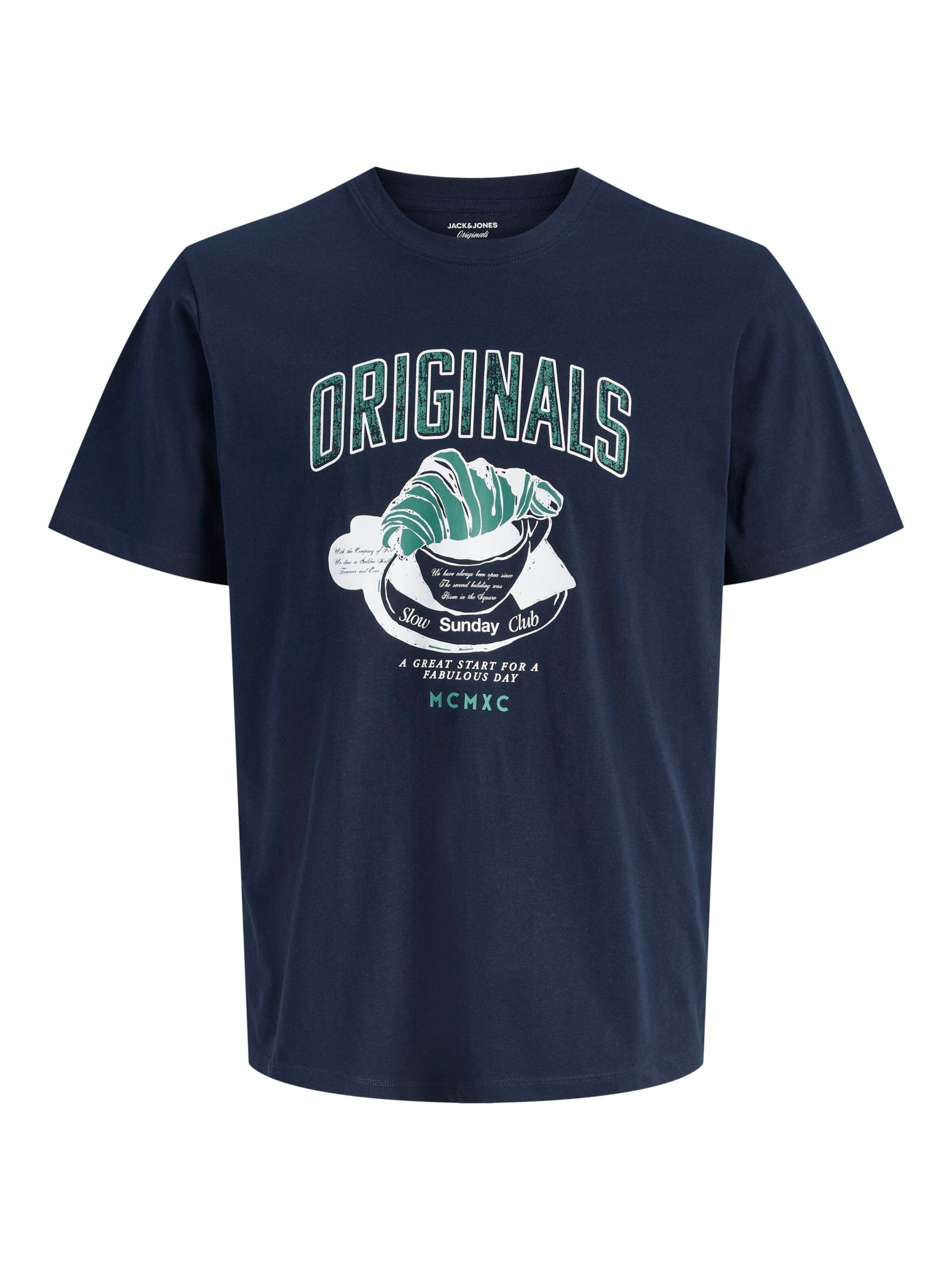 JACK & JONES Shirt in Blauw: voorkant