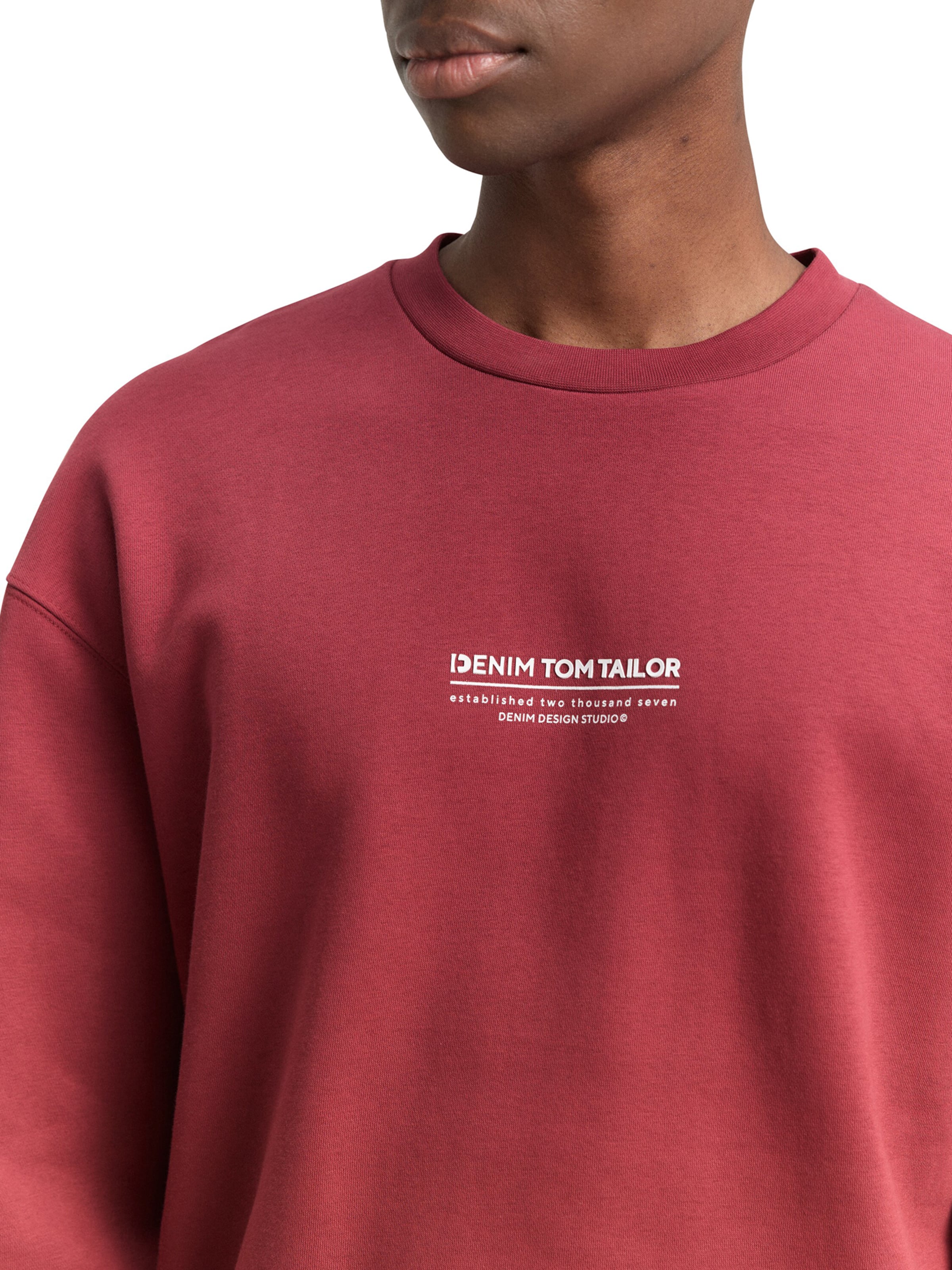 TOM TAILOR DENIM - Sudadera en rojo