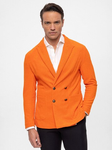 Antioch - Ajuste regular Chaqueta saco en naranja: frente