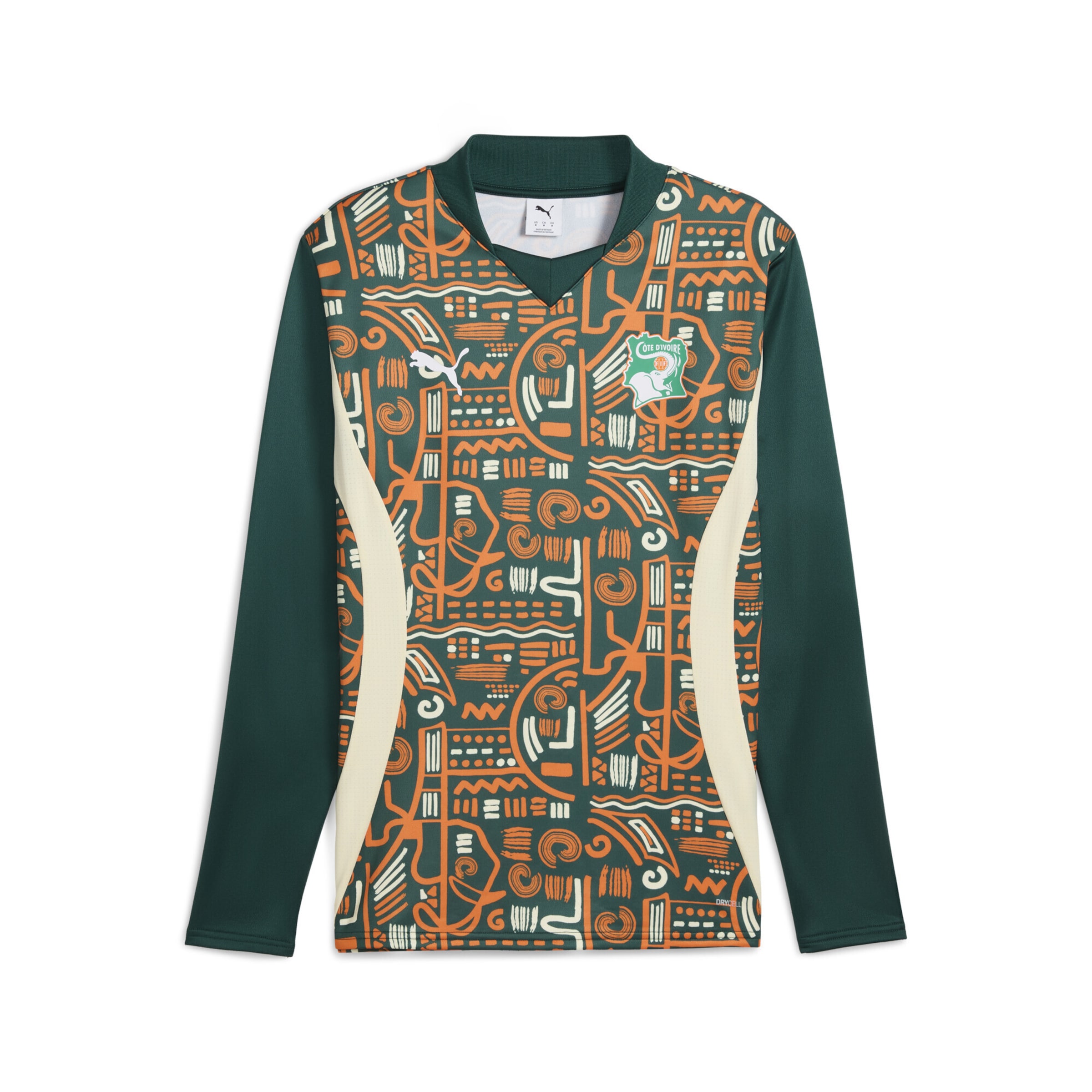 PUMA Trikot in Grün: Vorderseite