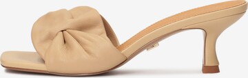 Kazar Pantolette in Beige: predná strana