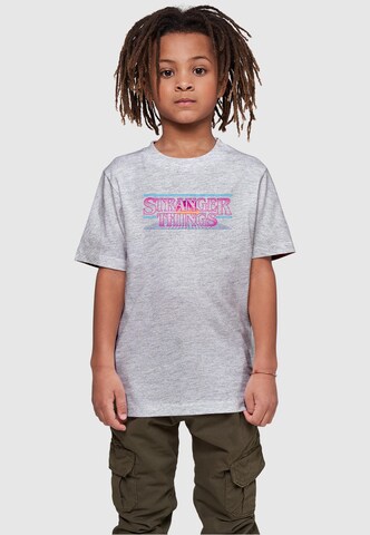 ABSOLUTE CULT Shirt 'Stranger Things' in Grey: front