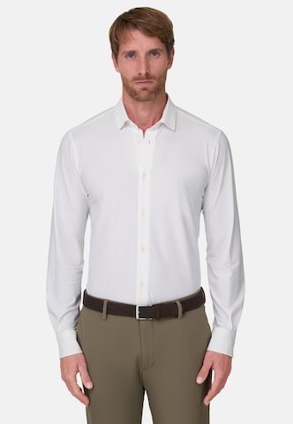 Boggi Milano Shirt in Weiß: Vorderseite