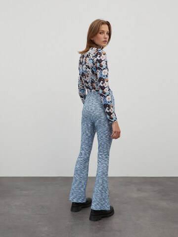 EDITED Flared Pants 'Benni' in Blue