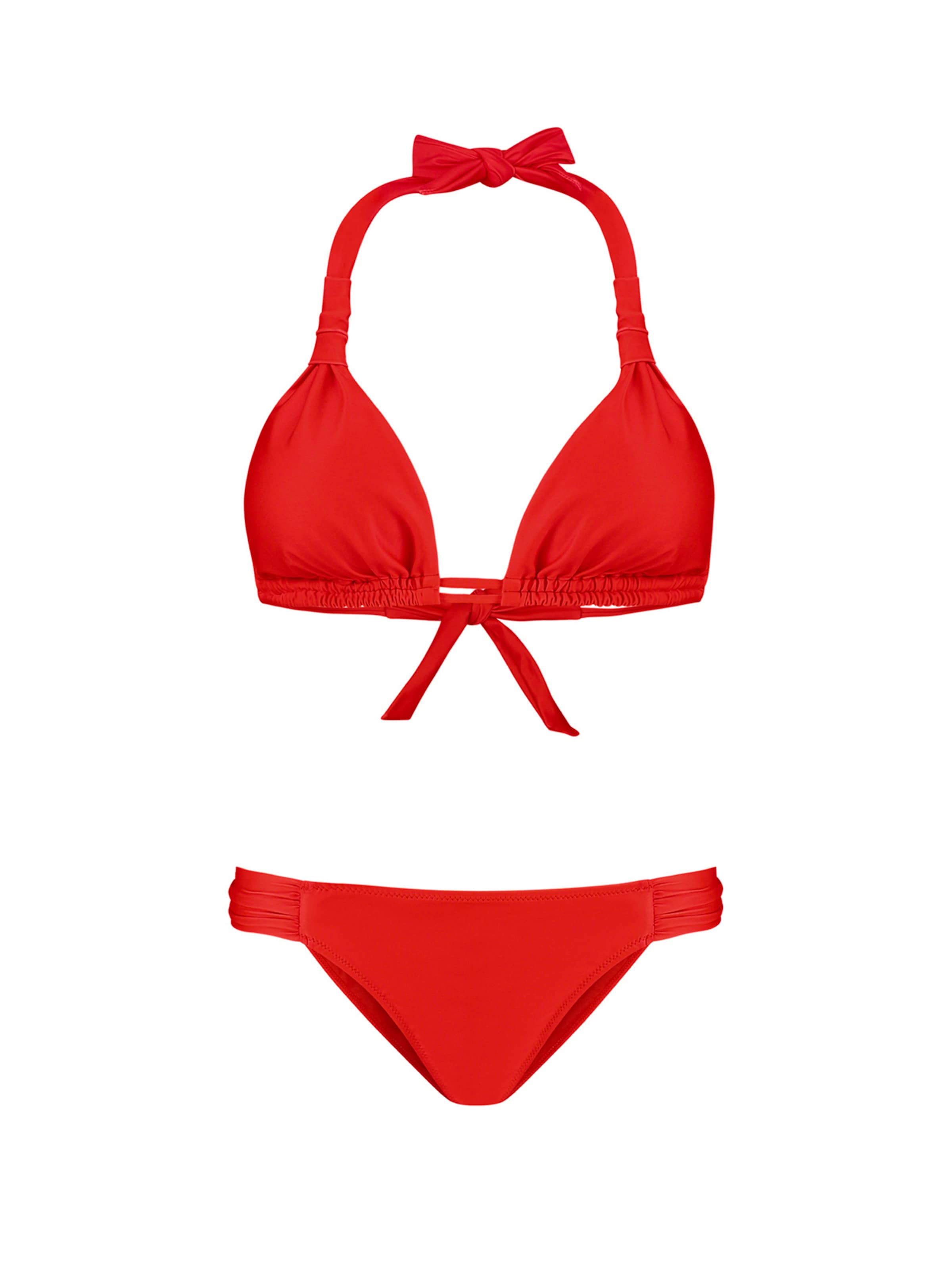 Shiwi Bikini 'Bibi' in Rot: Vorderseite