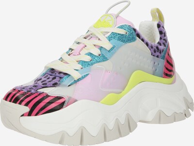 BUFFALO Sneaker low 'TRAIL ONE' i lyseblå / lilla / pink / sort, Produktvisning