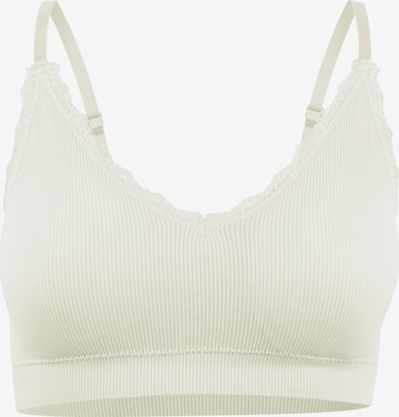 Yenita - Soutien Bustier Soutien em branco: frente