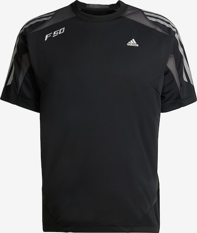 Marškinėliai 'F50' iš ADIDAS ORIGINALS, spalva – juoda / balta, Prekių apžvalga