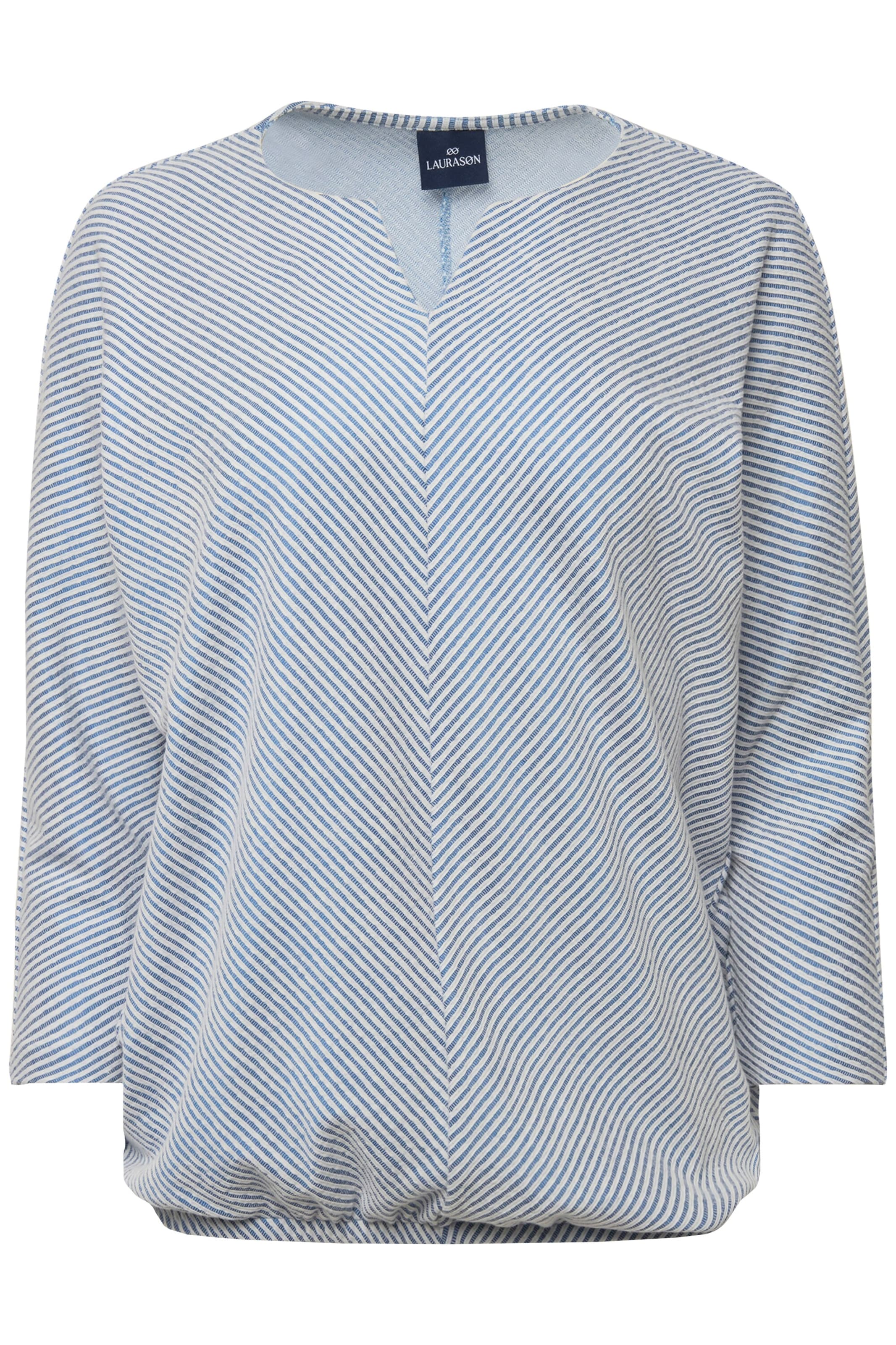 LAURASØN Sweatshirt in Blau: Vorderseite