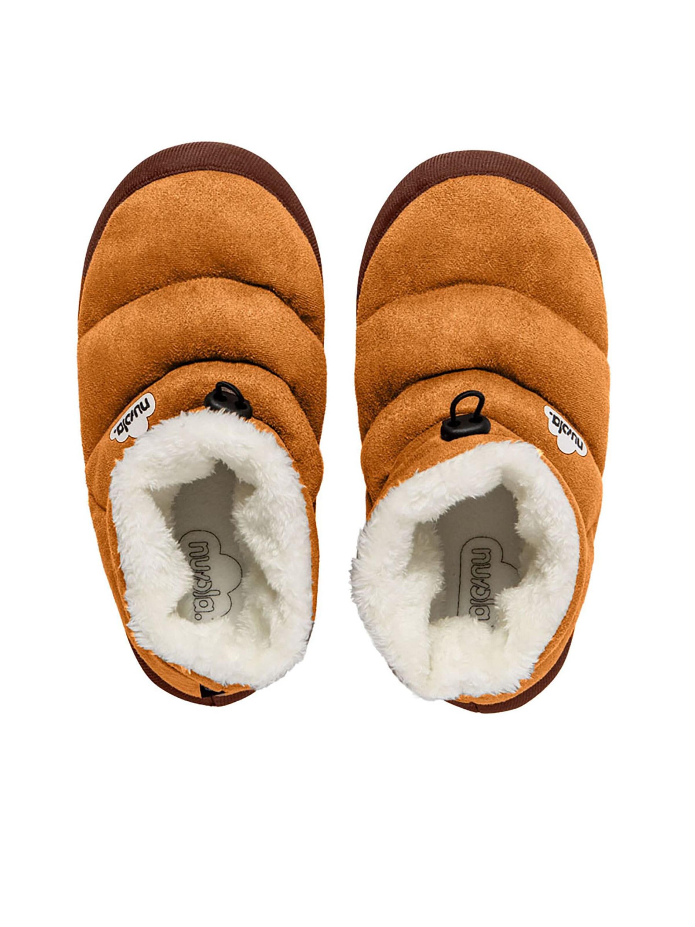 Nuvola. Slipper 'Home' in Brown