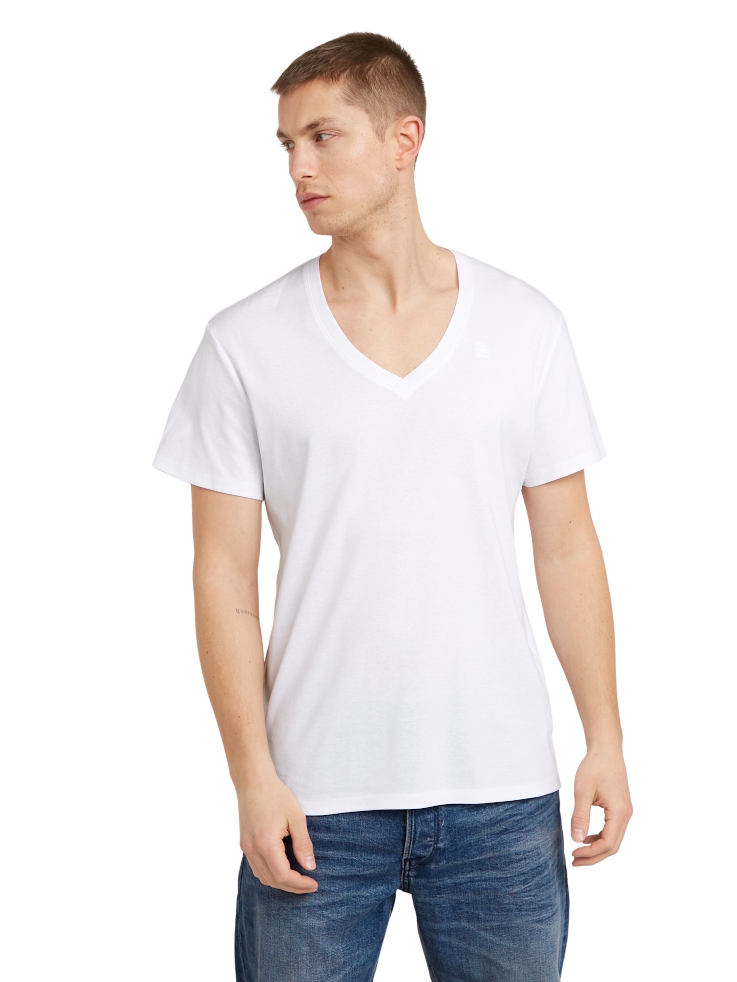 G-STAR Shirt in White: front