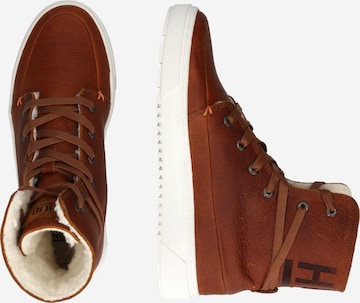 HUB High-Top Sneakers 'Chess 3.0' in Brown