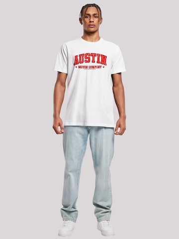 T-Shirt 'British Motor Heritage Austin Motor Company' F4NT4STIC en blanc