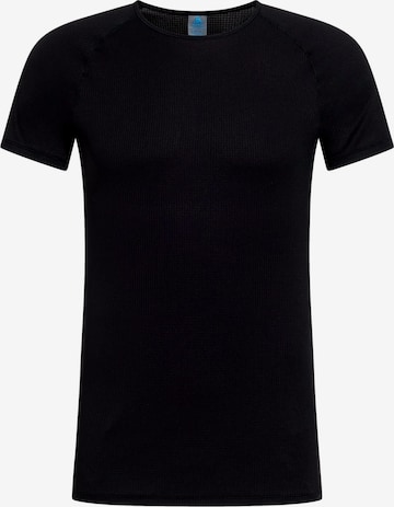 T-Shirt fonctionnel ODLO en noir : devant