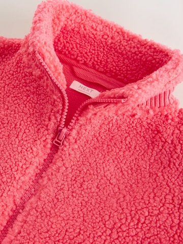 Next Fleecová mikina – pink