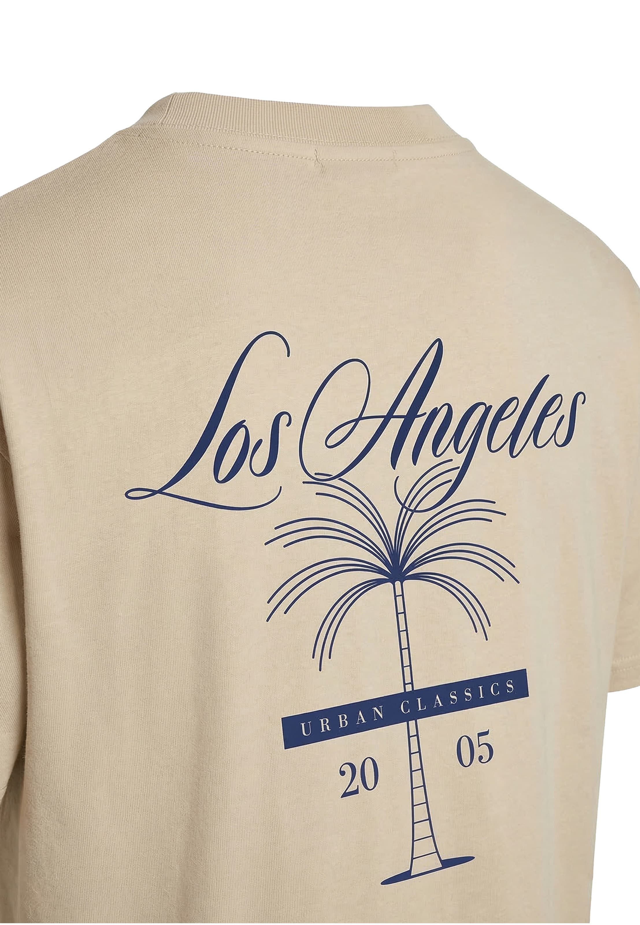 Maglietta 'Palm' di Urban Classics in beige