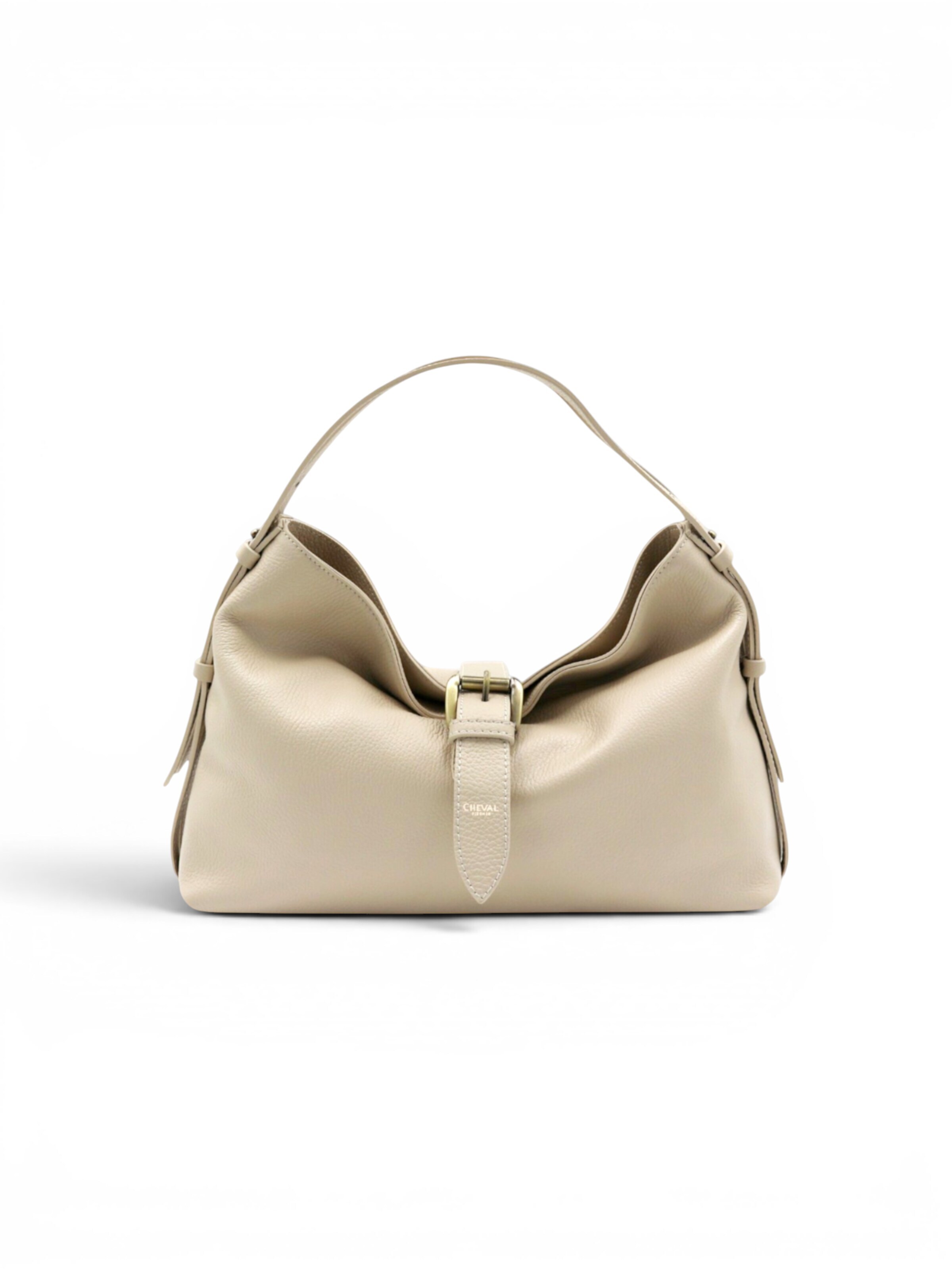 Cheval Firenze Schoudertas 'Cloe' in Beige: voorkant