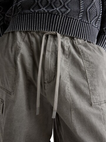 Wide leg Pantaloni cargo di Pull&Bear in grigio