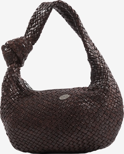 DreiMaster Vintage Shoulder Bag in Dark brown / Silver, Item view