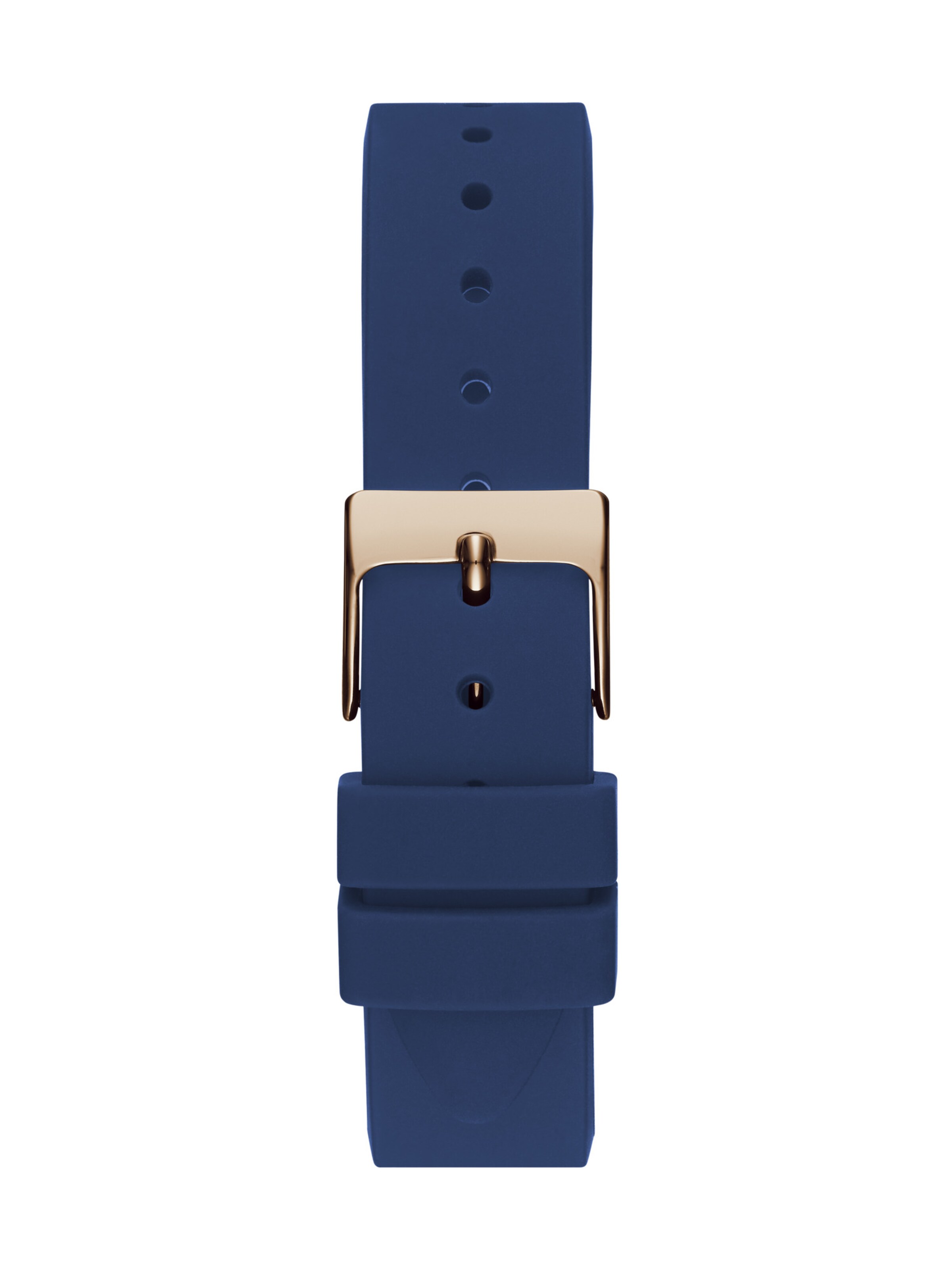 GUESS Analoog horloge 'QUATTRO CLEAR ' in Blauw