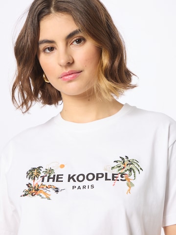 The Kooples Μπλουζάκι σε λευκό