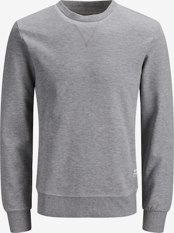 Jacks & Jones Sweatshirt 'Herren Sweatshirt' in Grey: front