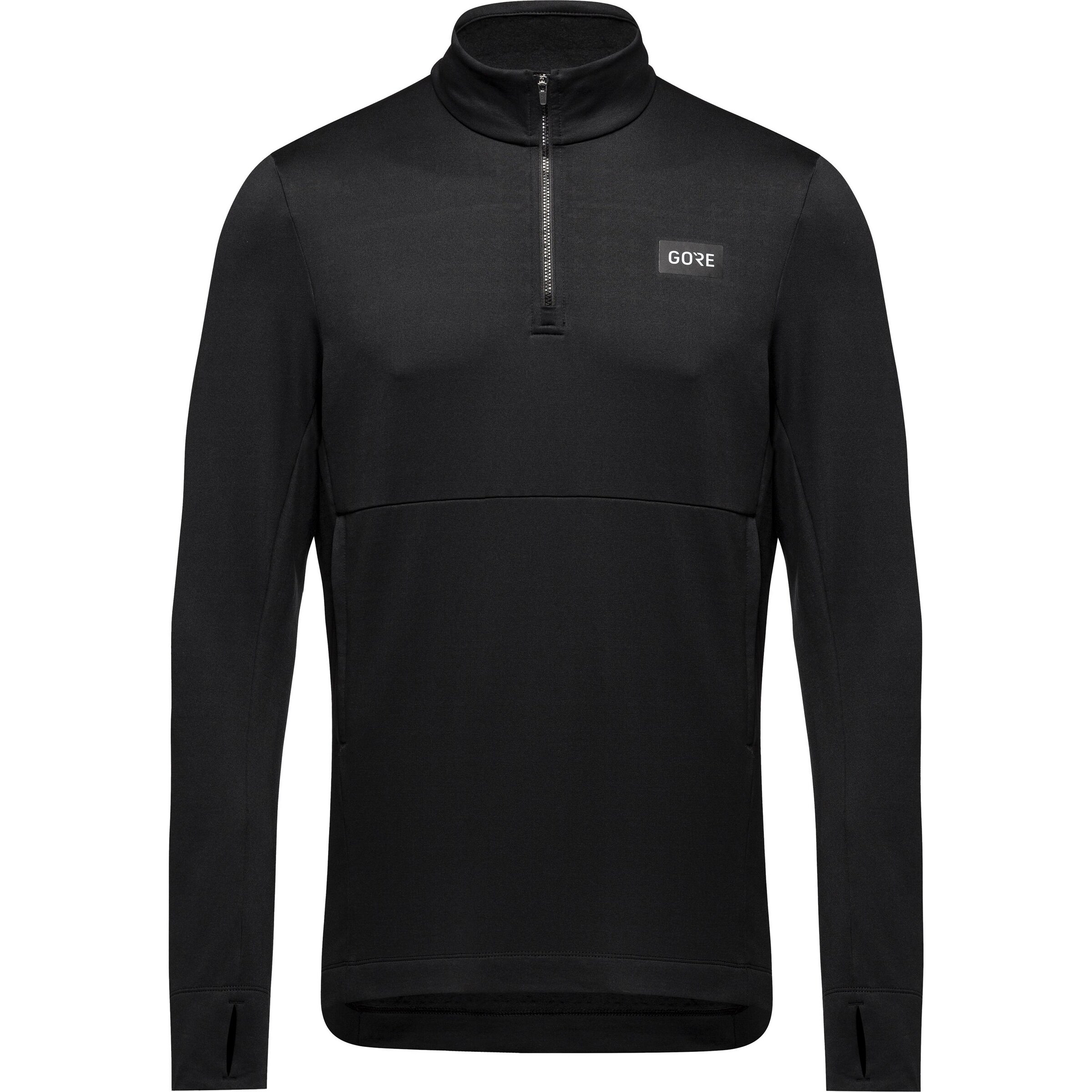 GORE WEAR Performance Shirt 'Everyday Thermo' in Black: front
