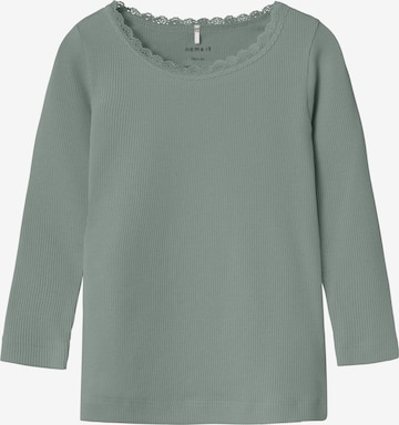 NAME IT Shirt 'NMFKAB' in Grey: front