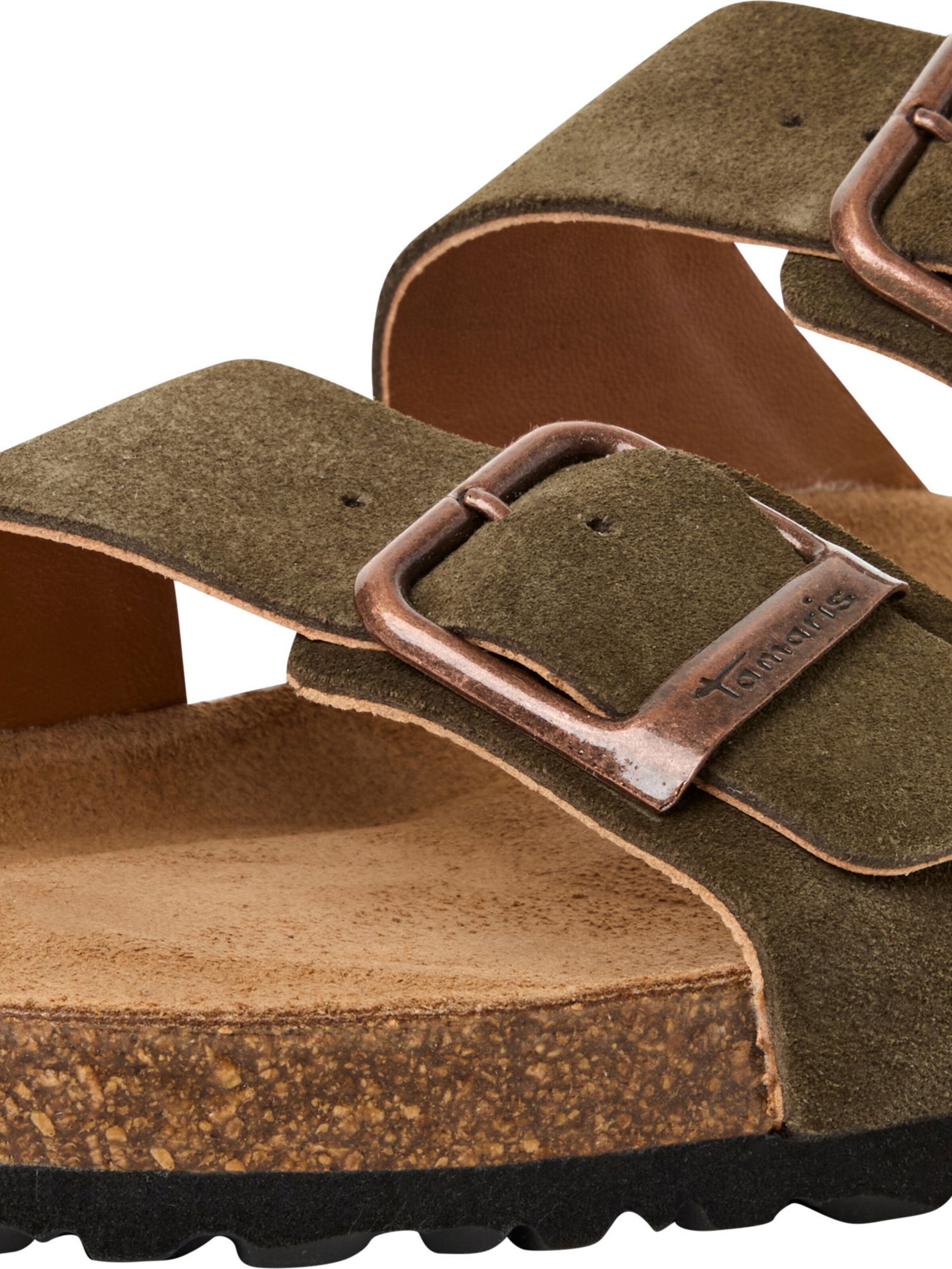 Mule Tamaris en vert