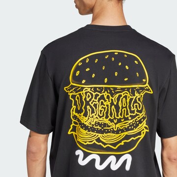 ADIDAS ORIGINALS Shirt in Black