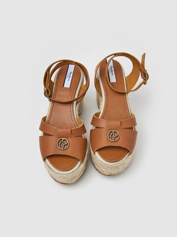 Pepe Jeans Sandals 'Taffy Day' in Brown