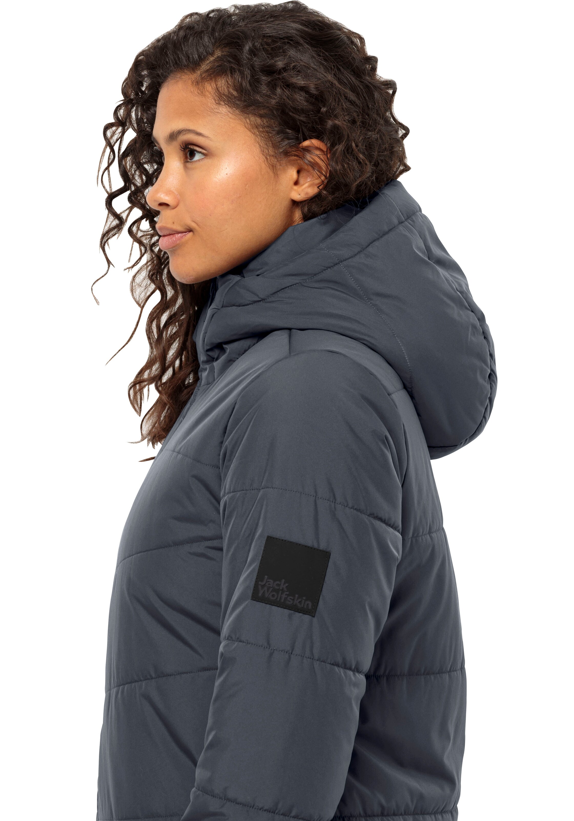 JACK WOLFSKIN Winter Coat in Grey