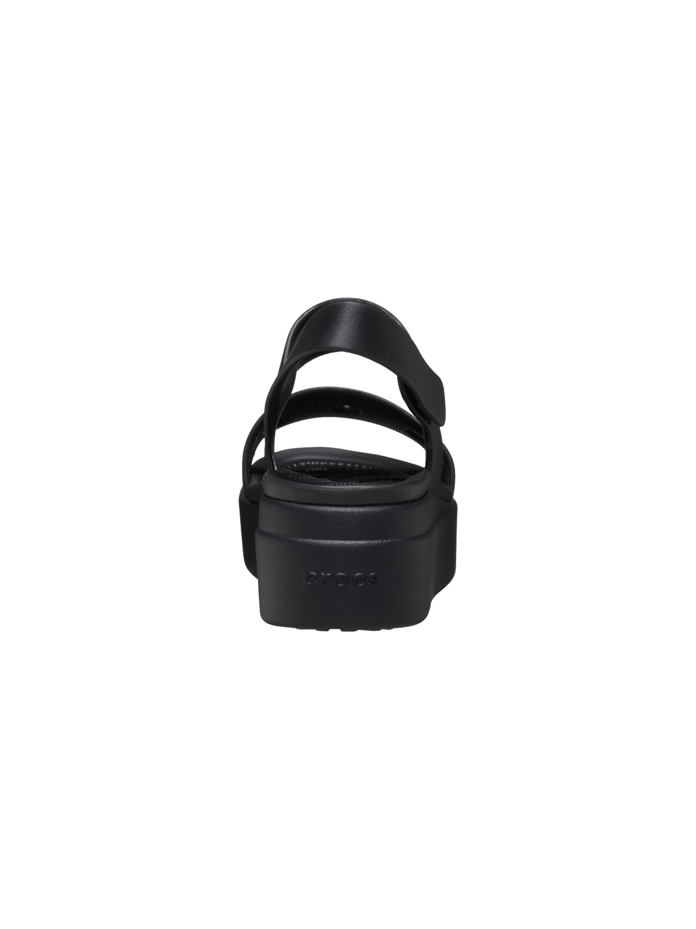 Crocs - Sandalias 'Brooklyn-Sandalen mit Klettverschluss' en negro
