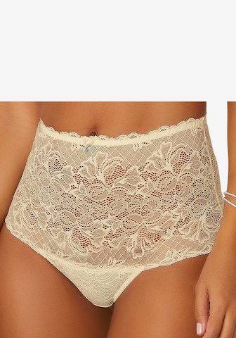 LASCANA String in White: front