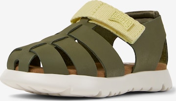 Sandalo 'Oruga' di CAMPER in verde: frontale