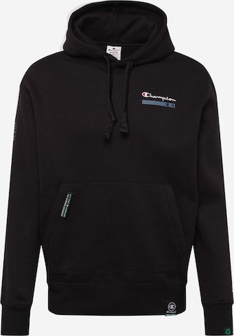 Champion Authentic Athletic Apparel Sweatshirt in Schwarz: predná strana