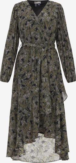 DreiMaster Vintage Haljina u siva / zelena / maslinasta / crna, Pregled proizvoda