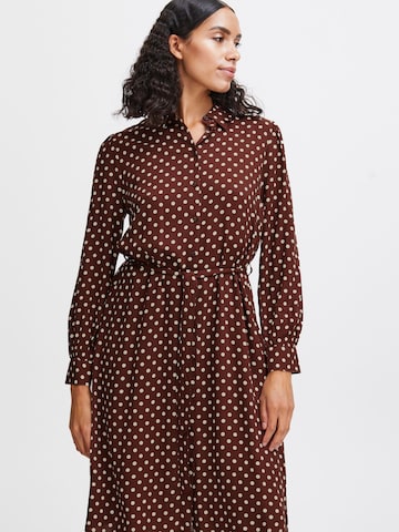 b.young Shirt dress 'JOSA' in Brown: front