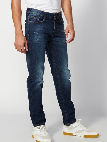 KOROSHI Regular Jeans in Blau